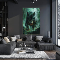 The Enigmatic Wolf Poster PosterGoat