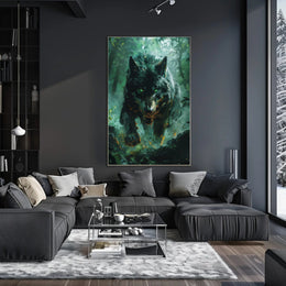 The Enigmatic Wolf Poster PosterGoat