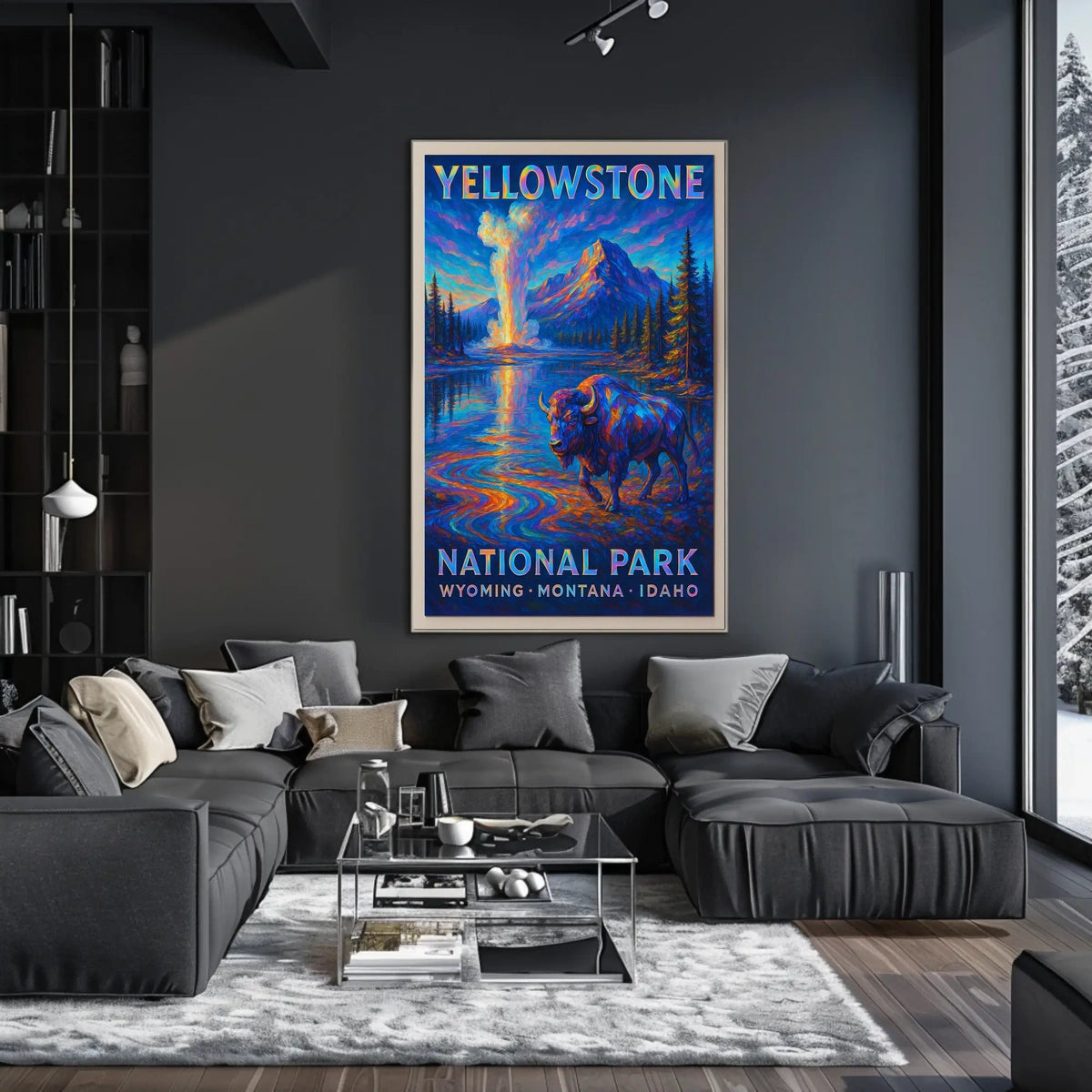 Yellowstone National Park Poster