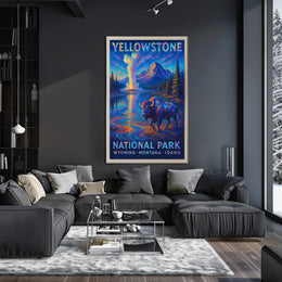 Yellowstone National Park Poster