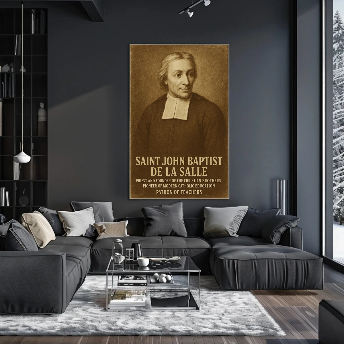 Saint John Baptist De La Salle Poster