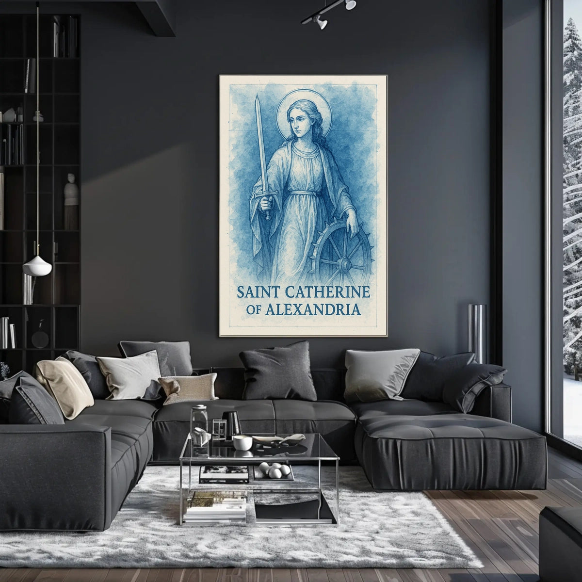 Saint Catherine of Alexandria Poster