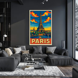 Paris Travel Poster