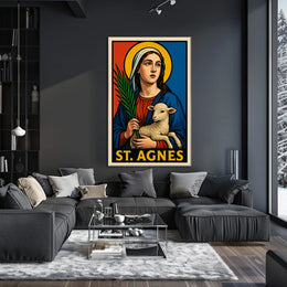 St. Agnes Poster
