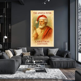 Saint Peter Christmas Artistic Pop Culture Poster