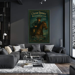 Caesar Rodney A Revolutionary Ride Poster