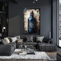 Mysterious Potion Bottle Poster