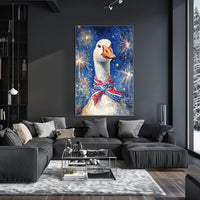 patriotic goose Poster