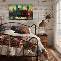 Mumbai Skyline Poster