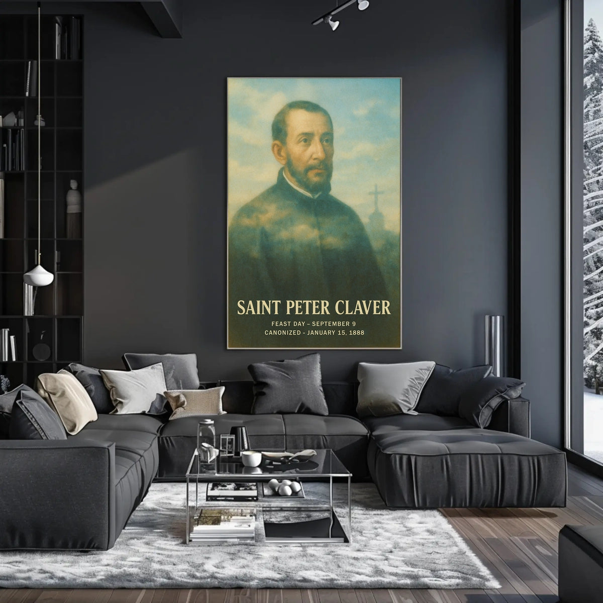 Saint Peter Claver Poster