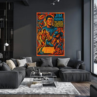 Title Jim Thorpe The Legend of American Athletics Description Celebrate Poster