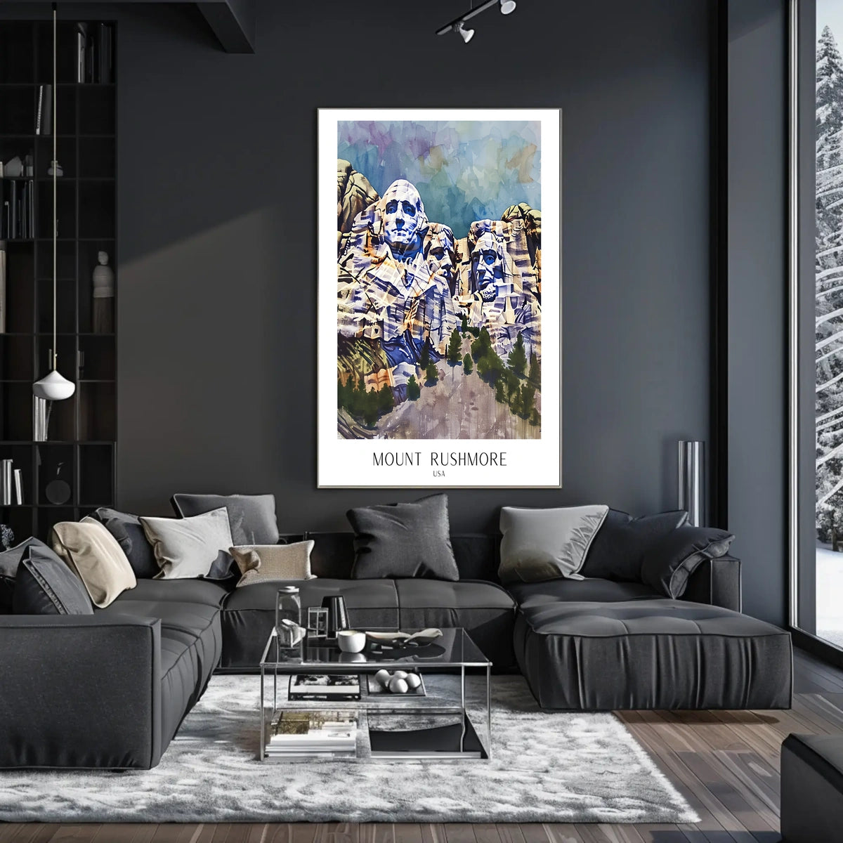 Mount Rushmore Poster