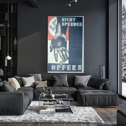 Propaganda Poster with Symbolic Imagery Poster PosterGoat