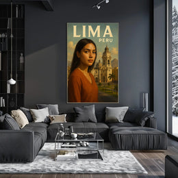 Lima, Peru Poster