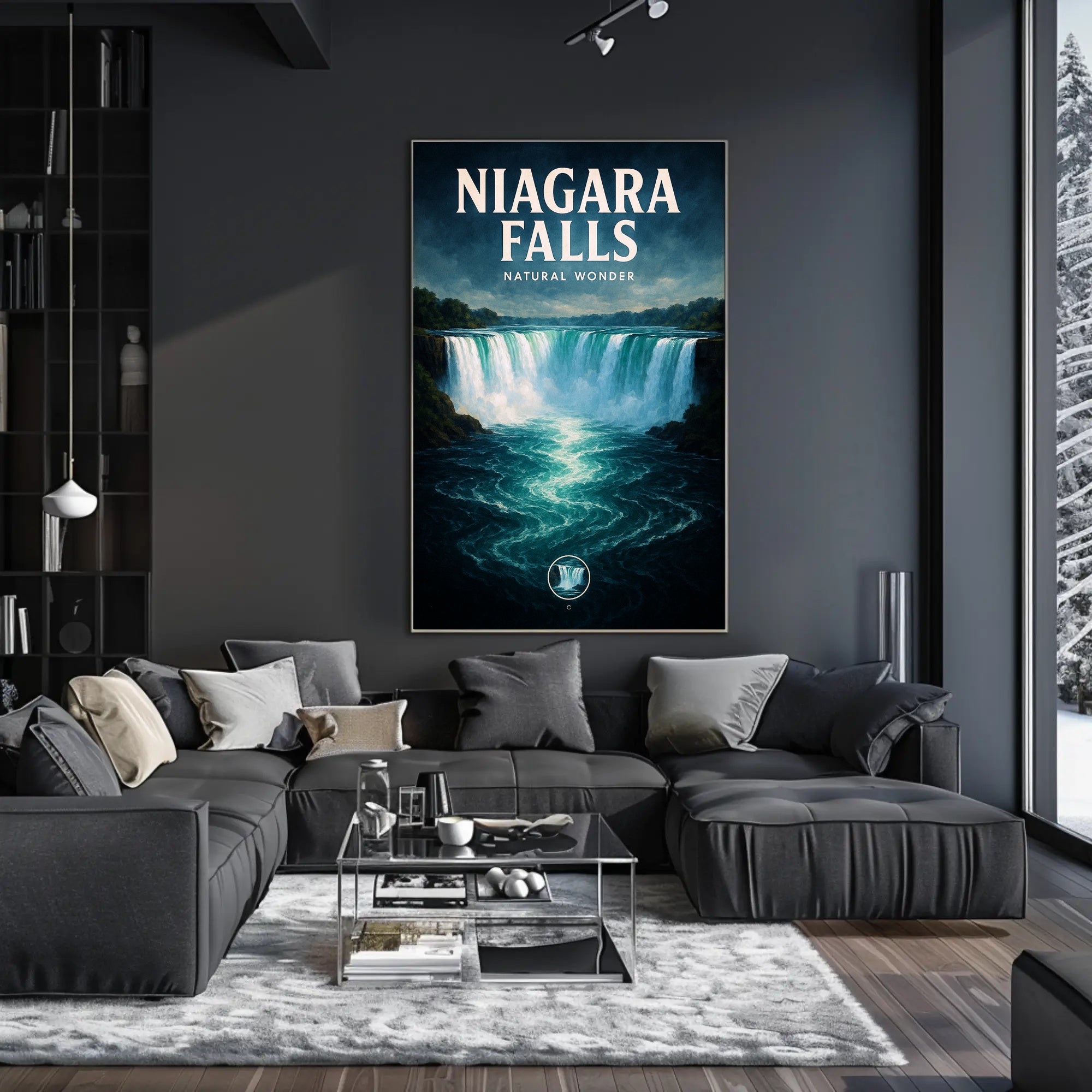 Niagara Falls Natural Wonder Poster PosterGoat