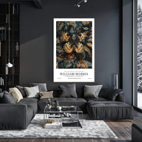 William Morris Botanical Artistry Exhibition Artistic Poster