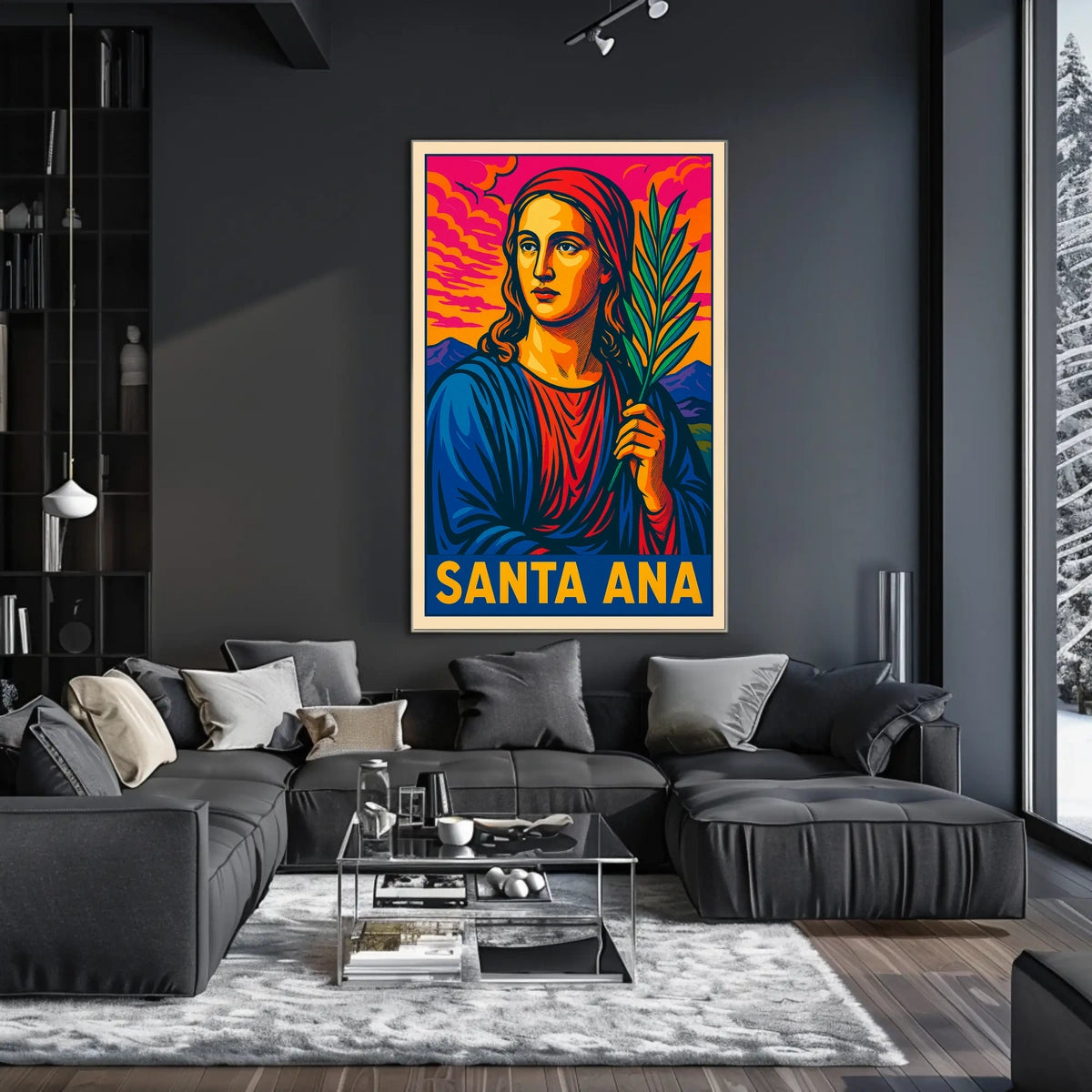 Santa Ana Saint Poster