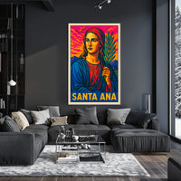 Santa Ana Saint Poster