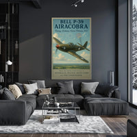 Bell P-39 Airacobra International Acclaim, 1941 Poster