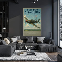 Bell P-39 Airacobra International Acclaim, 1941 Poster