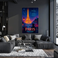 Paris City of Light Poster