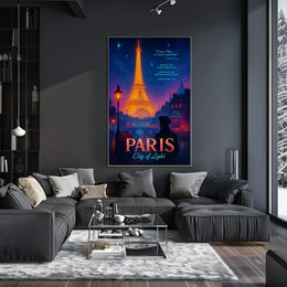 Paris City of Light Poster