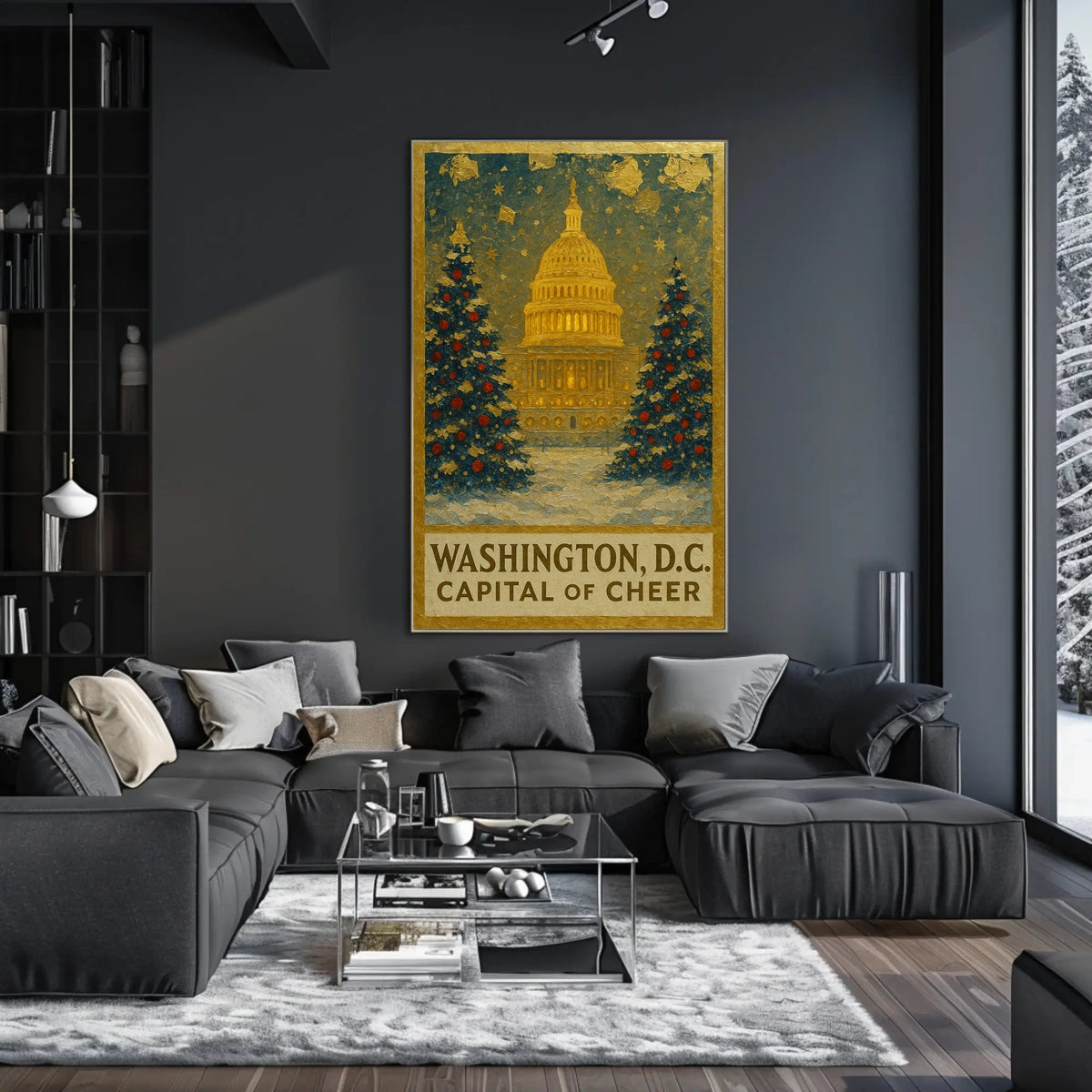 Washington, D.C. Capital Of Cheer Poster