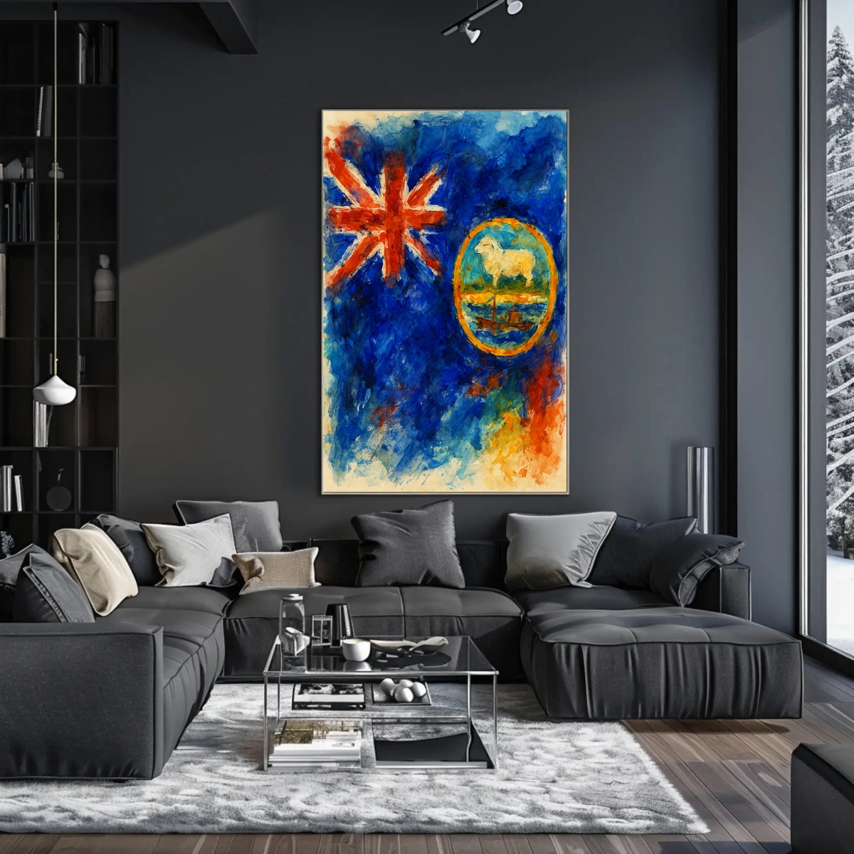 Abstract Interpretation Of A National Poster