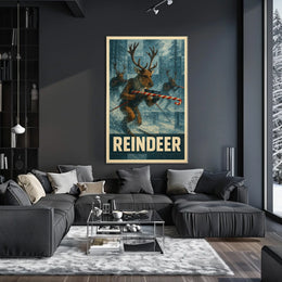 Reindeer Patrol Poster