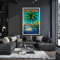 Panama Travel Poster