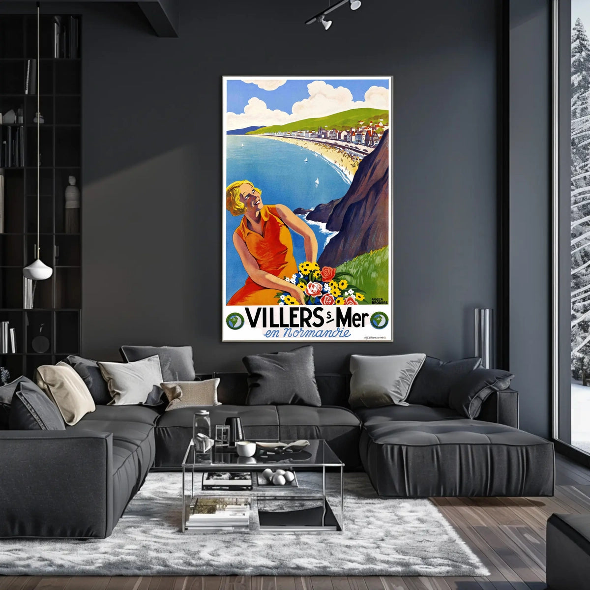 Villers-Sur-Mer En Normandie Poster