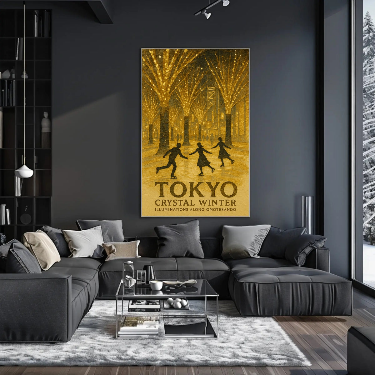 Tokyo Crystal Winter Poster