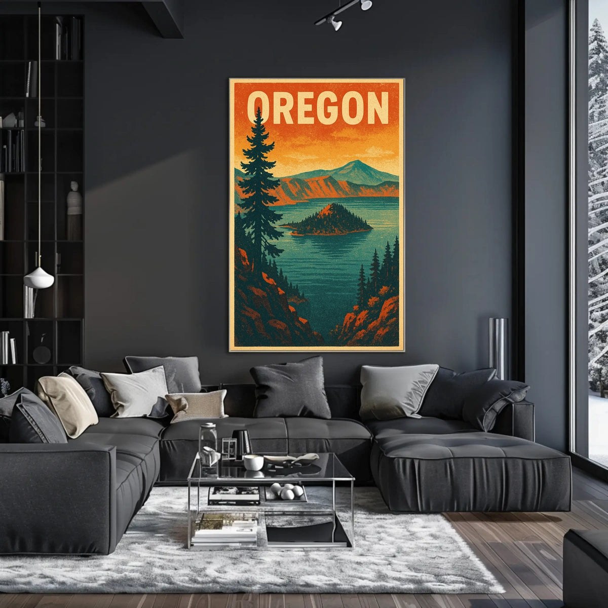 Oregon Scenic Poster