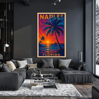 Naples, Florida Sunset Poster