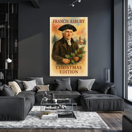 Historical Francis Asbury Christmas Edition Poster