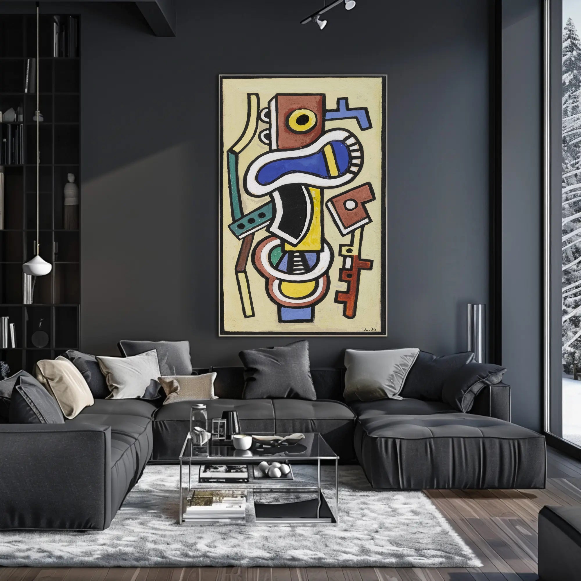 Abstract Composition Poster