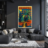 Shellshockzilla Poster