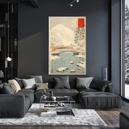 Tranquil Winter Scene Poster PosterGoat