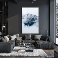 Majestic Mountain Peaks Poster
