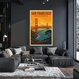 San Francisco Golden Gate Bridge Poster