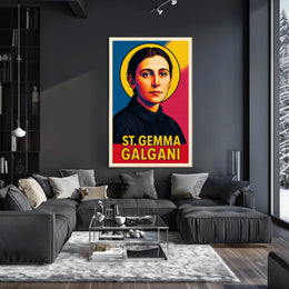 St. Gemma Galgani Poster