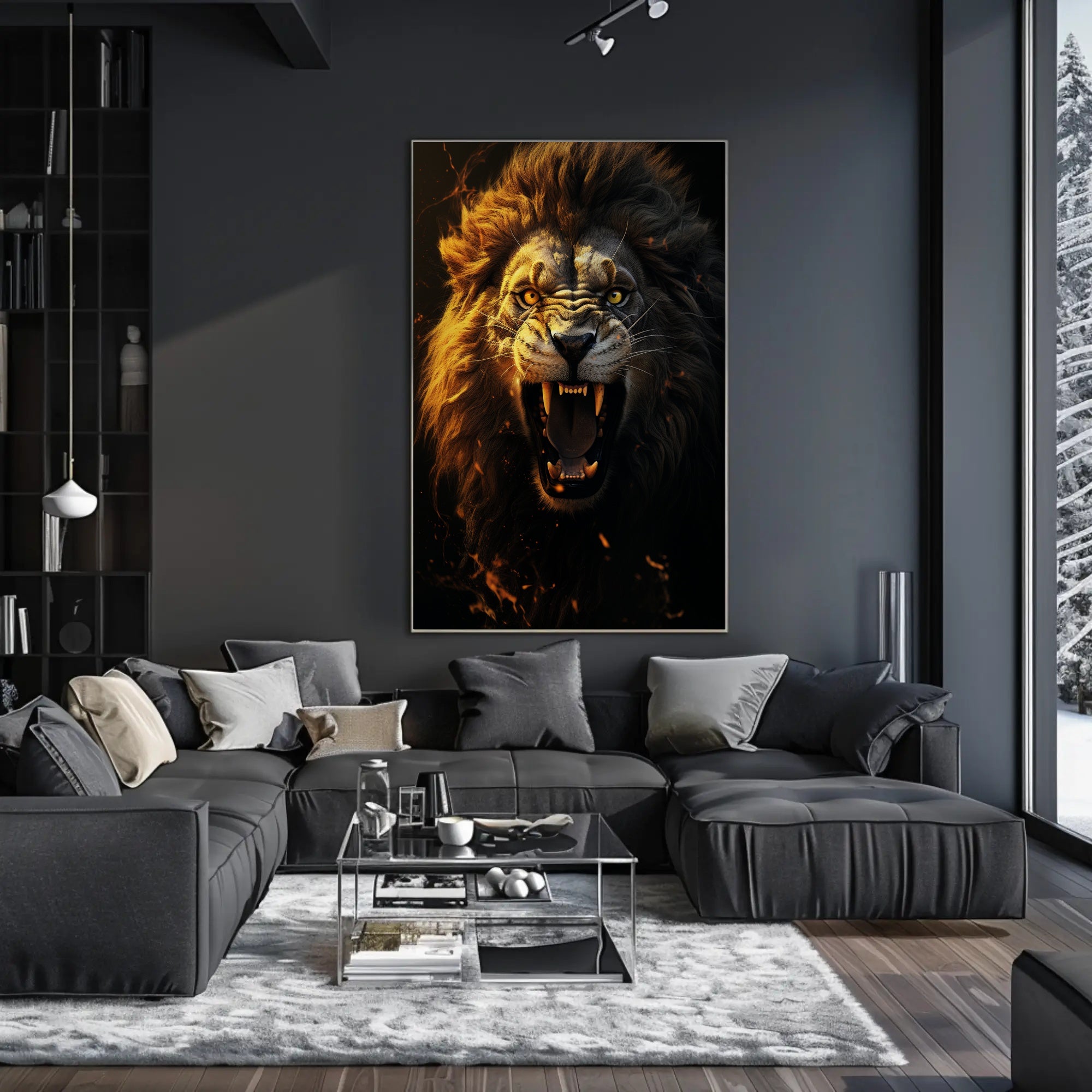 Roaring Majesty Poster