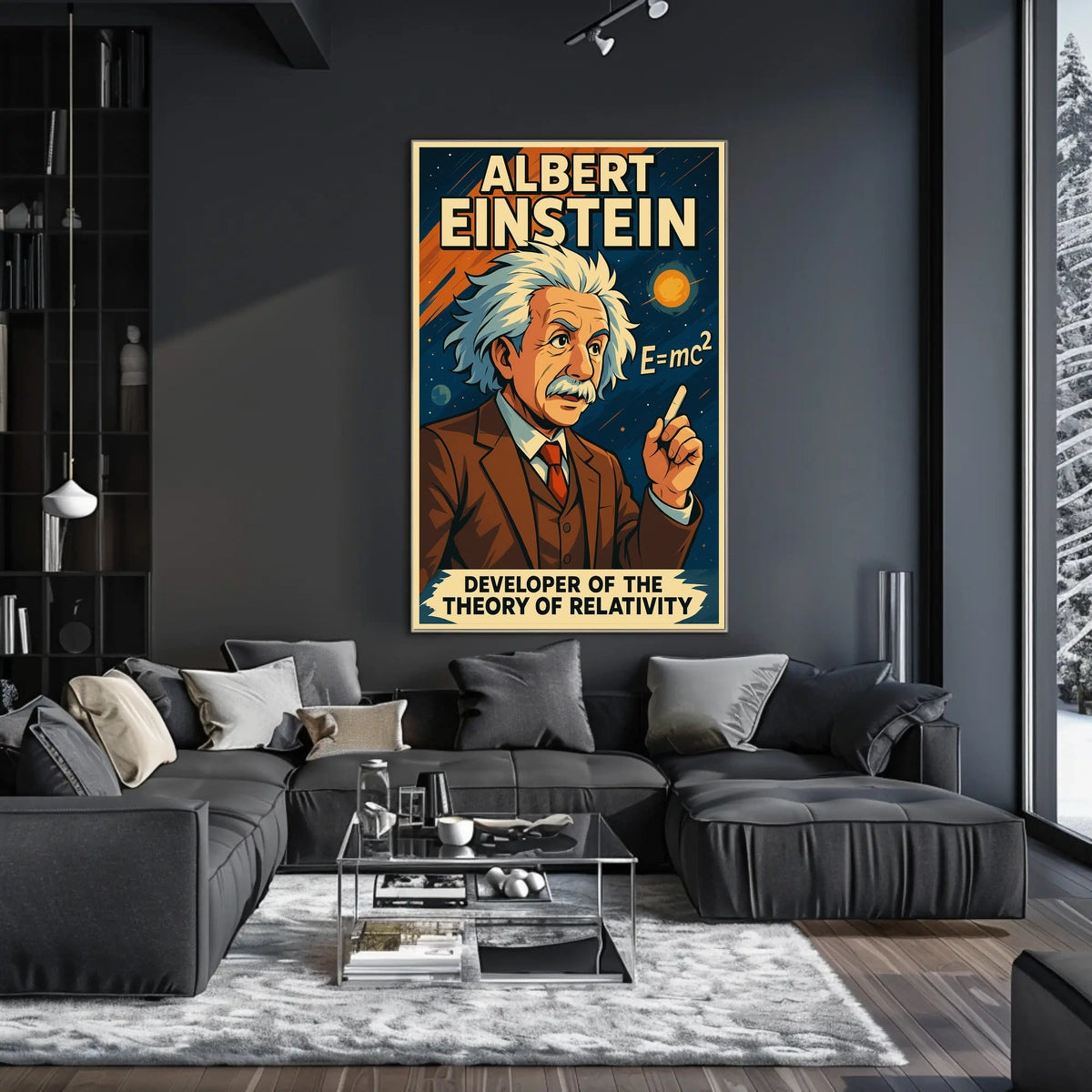 Albert Einstein Developer Of The Poster