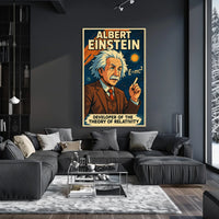 Albert Einstein Developer Of The Poster