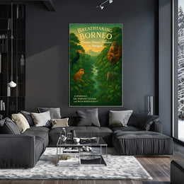 Breathtaking Borneo Poster