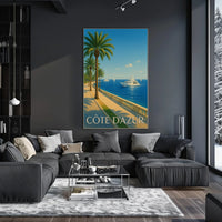 Côte DAzur Poster