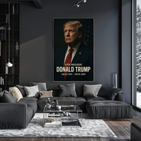 Trump Leadership Patriotic Cinematic Poster