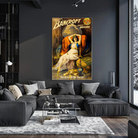 Vintage Theatrical Poster with Exotic Oriental Mystique