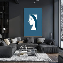 Vintage-Inspired Abstract Art Poster