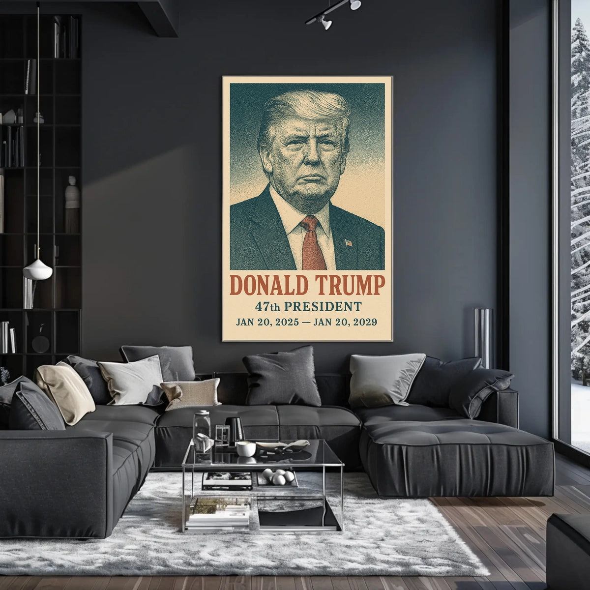Donald Trump 47Th President Poster